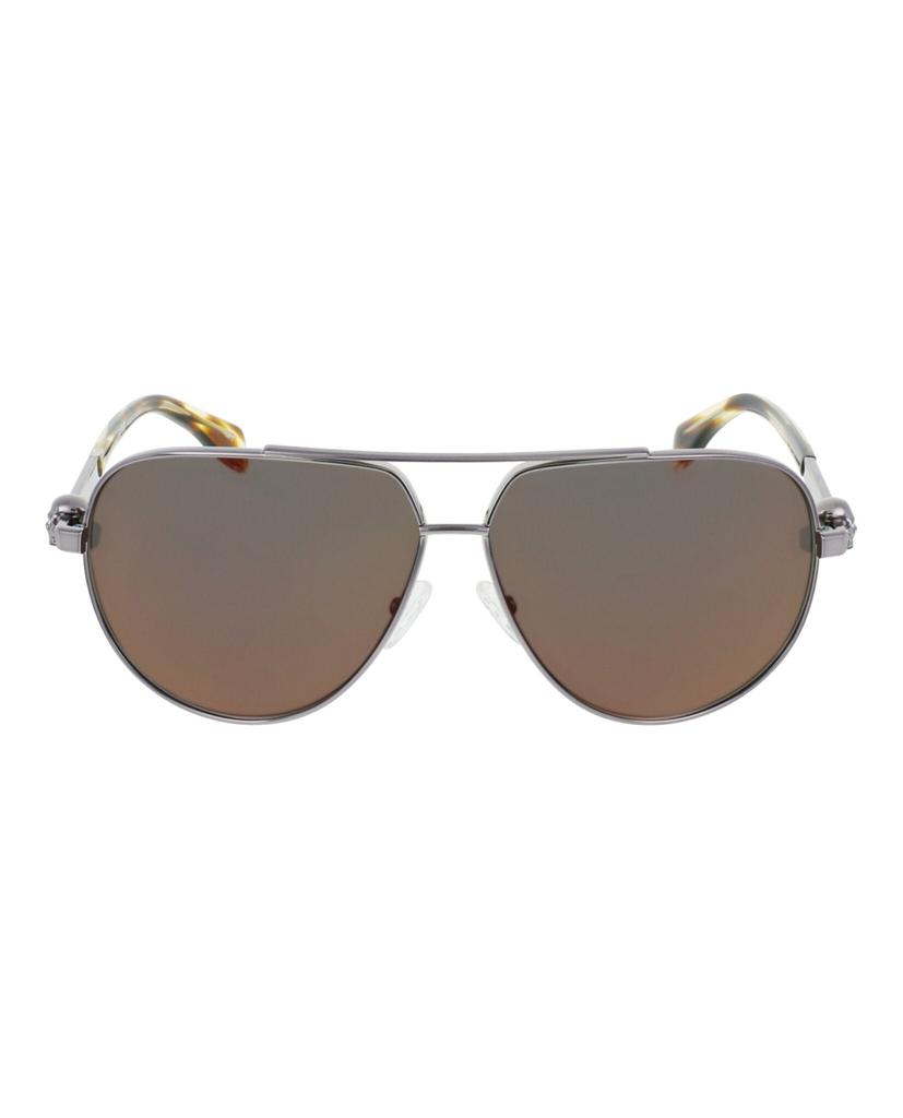 Aviator-Style Metal Sunglasses商品第1张图片规格展示