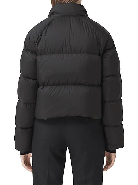 Alsham Cropped Logo Puffer Jacket商品第4张图片规格展示