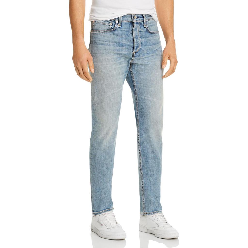 Rag & Bone Mens Mid-Rise Fit 2 Slim Jeans商品第1张图片规格展示