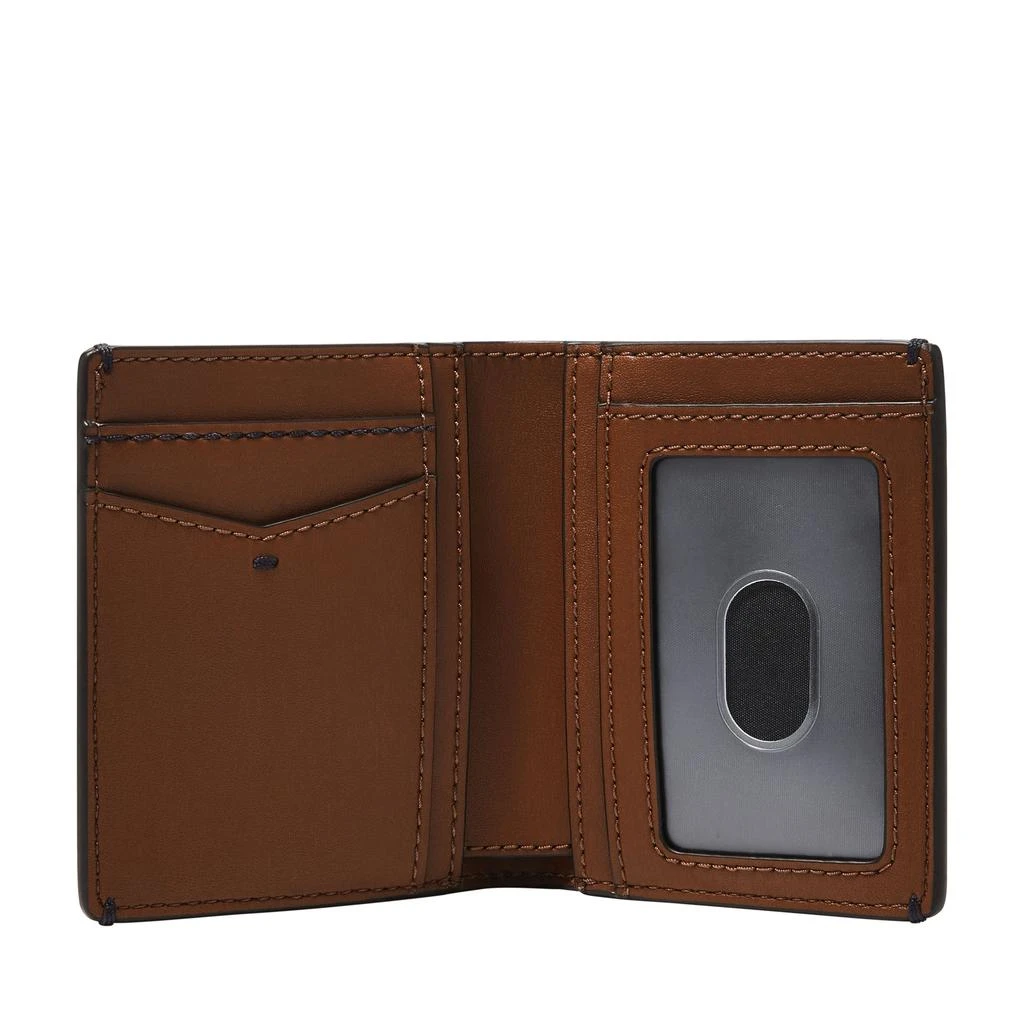 商品Fossil|Fossil Men's Joshua Cactus Leather Front Pocket Wallet,价格¥163,第2张图片详细描述