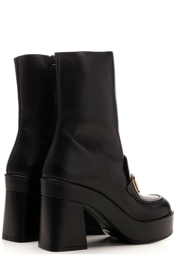 商品Versace|Versace Medusa Biggie Slip-On Platform Boots,价格¥7515,第3张图片详细描述