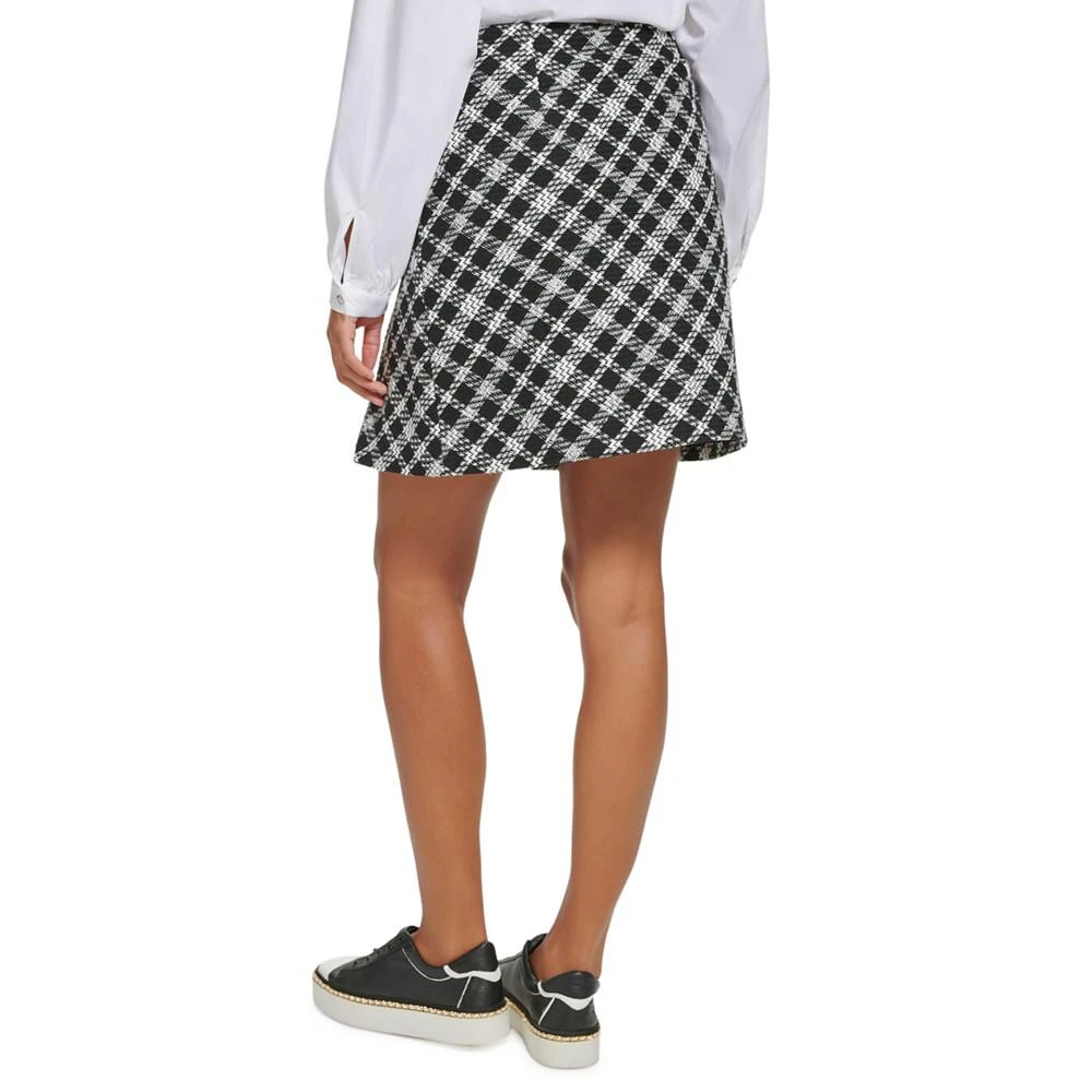 商品Karl Lagerfeld Paris|Women's Plaid Tweed Miniskirt,价格¥149,第2张图片详细描述