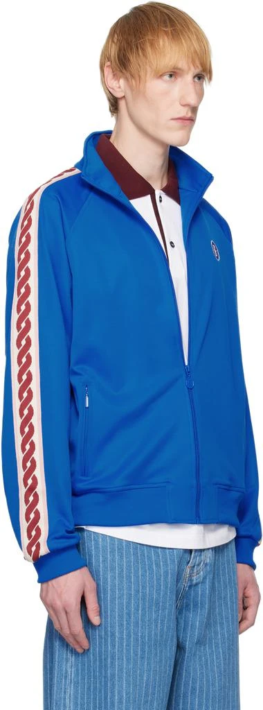 商品Drôle de Monsieur|Blue 'Le Track Jacket Tresse' Track Jacket,价格¥986,第2张图片详细描述