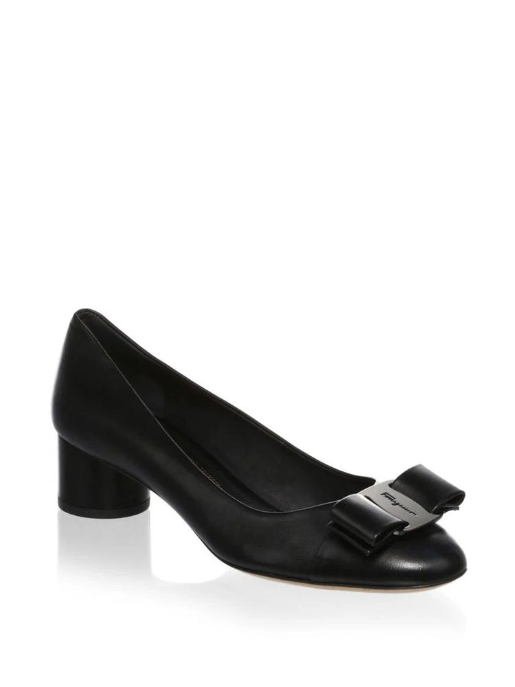 商品Salvatore Ferragamo|Slip-On Leather Pumps,价格¥2904,第1张图片