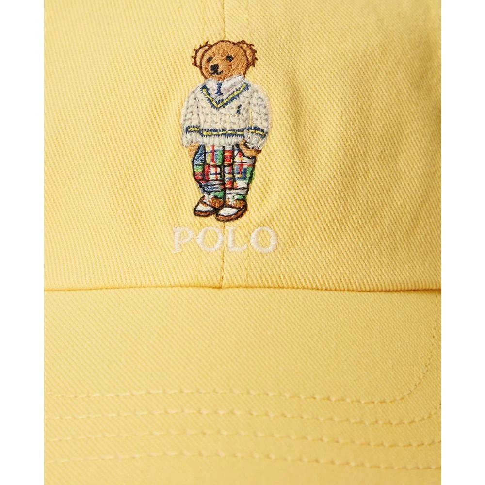 商品Ralph Lauren|Little Boys Polo Bear Chino Ball Cap,价格¥201,第3张图片详细描述