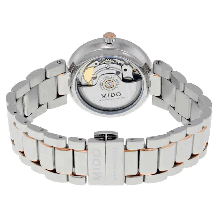 商品MIDO|Baroncelli II Automatic Silver Dial Ladies Watch M022.207.22.031.11,价格¥2691,第3张图片详细描述