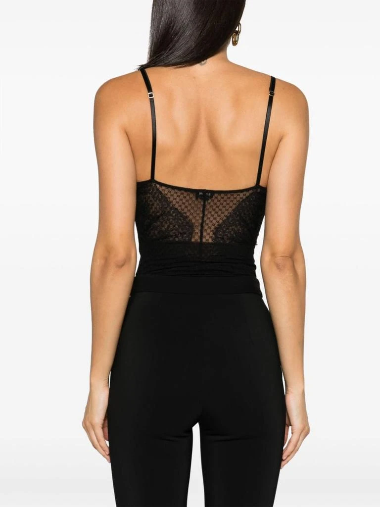 商品ELISABETTA FRANCHI|LACE APPLIQUé TULLE BODYSUIT,价格¥2643,第4张图片详细描述