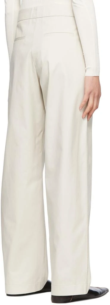 商品ROSETTA GETTY|Grey Cotton Trousers,价格¥2437,第3张图片详细描述