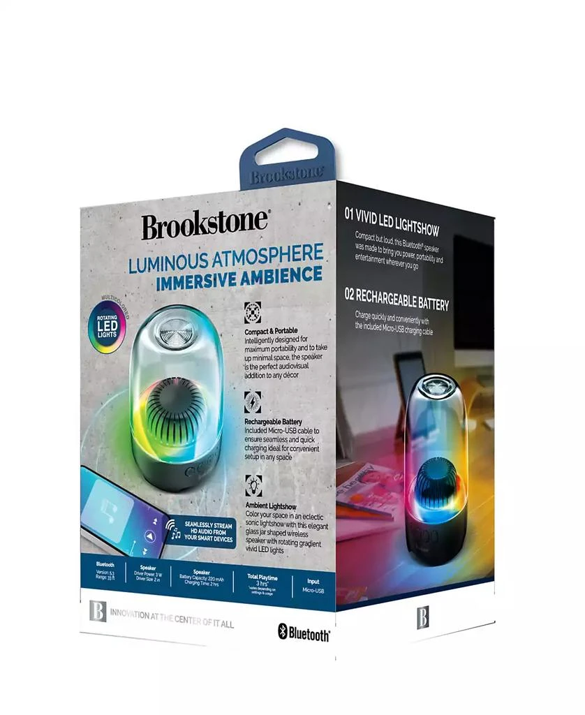 商品Brookstone|Radiance Glow Wireless LED Speaker,价格¥105,第4张图片详细描述