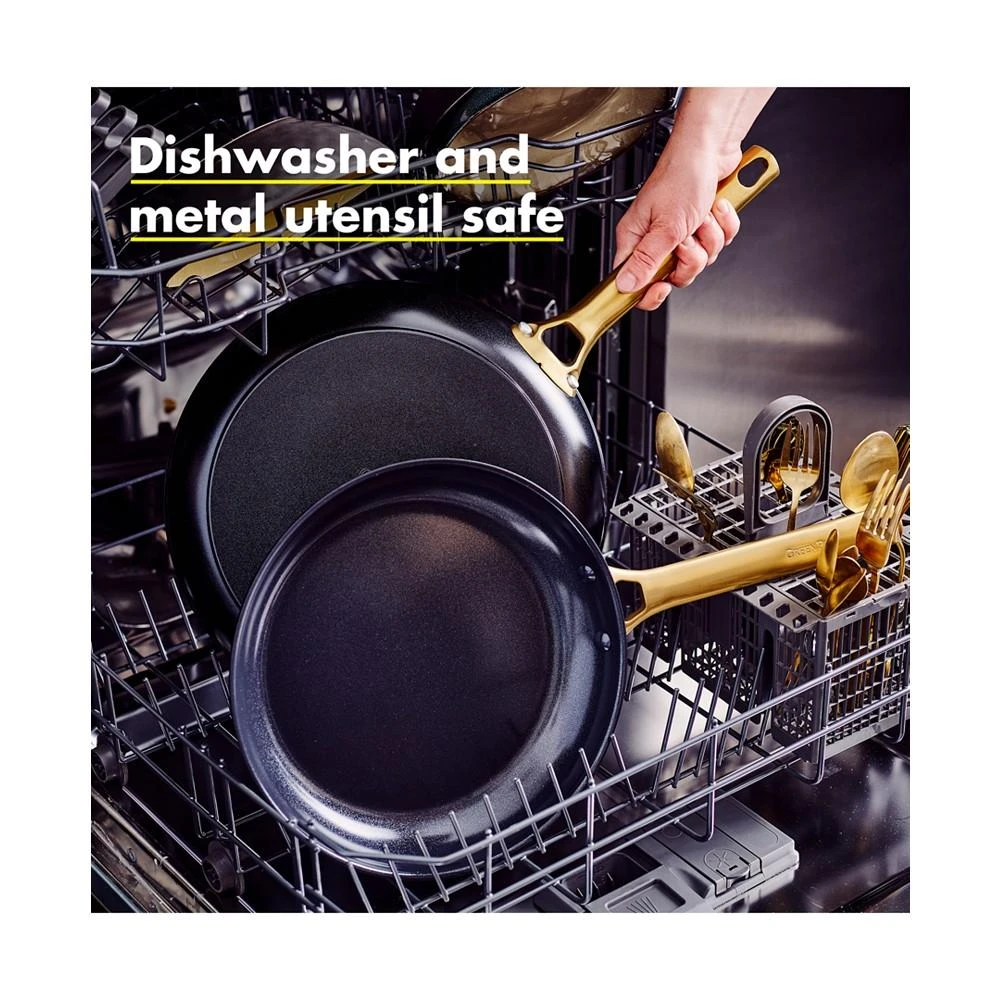 商品Greenpan|Padova Reserve Healthy Ceramic Nonstick Cookware Set, 10 Piece,价格¥4963,第5张图片详细描述