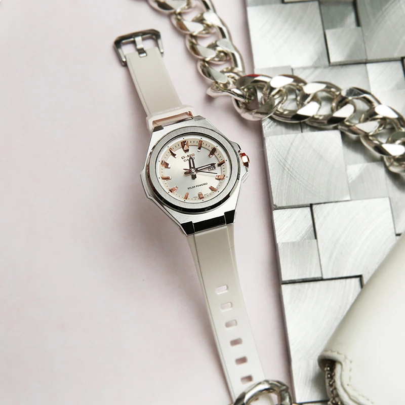 商品[国内直发] Casio|卡西欧BABY-G手表轻薄设计时尚简约配以运动风格的树脂表带适合职场及休闲场合佩戴,价格¥911,第4张图片详细描述