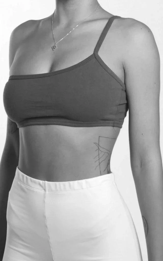 商品NIKE|Frankie Collective Rework Nike One Shoulder Bra Top,价格¥283,第4张图片详细描述
