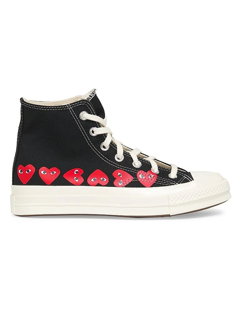 商品Comme des Garcons|CdG PLAY x Converse Women's Chuck Taylor All Star Heart High-Top Sneakers,价格¥1121,第1张图片