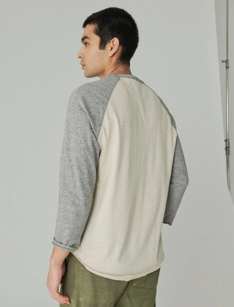 商品Lucky Brand|Lucky Brand Mens Baseball Long Sleeve Tee,价格¥161,第4张图片详细描述