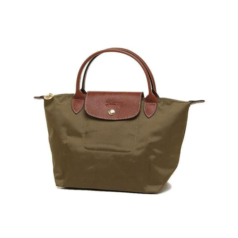 珑骧 LONGCHAMP 奢侈品 女士LE PLIAGE系列中号卡其色织物短柄可折叠手提包旅行袋饺子包1623 089 A23 商品