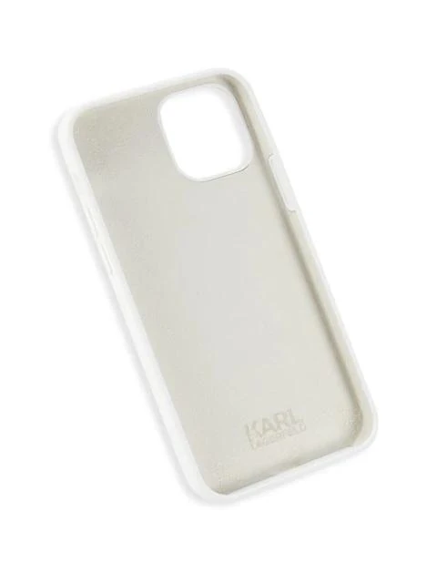 商品Karl Lagerfeld Paris|Karl Liquid Silicone iPhone 12/12 Pro Case,价格¥150,第2张图片详细描述