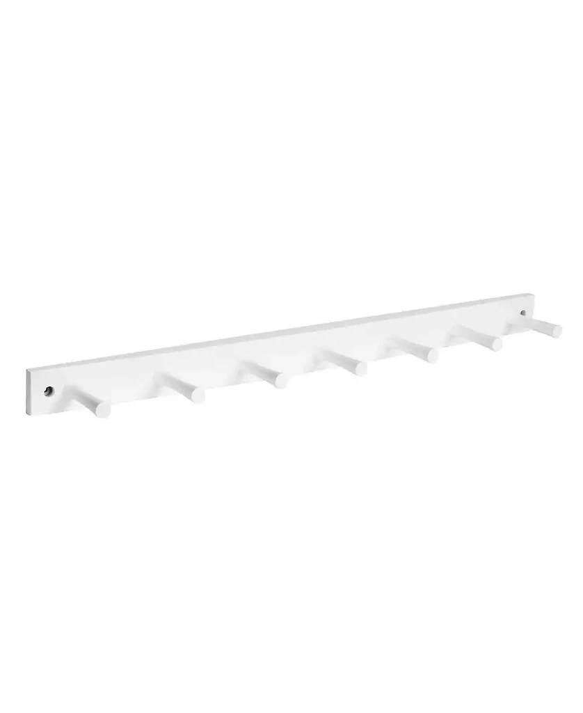 商品Spectrum|Diversified Wall-Mounted 7 Peg Wood Hook Rack,价格¥236,第2张图片详细描述