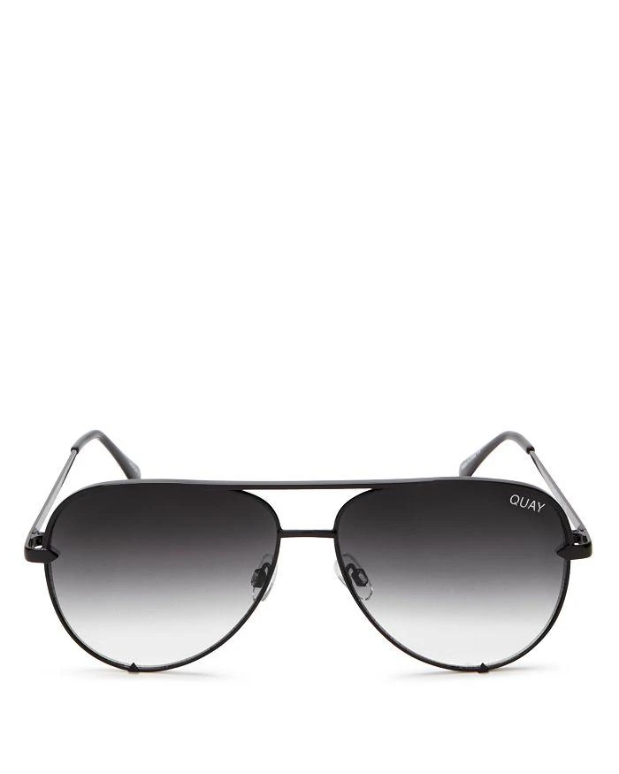 商品Quay|Women's High Key Mini Aviator Sunglasses, 53mm,价格¥482,第1张图片