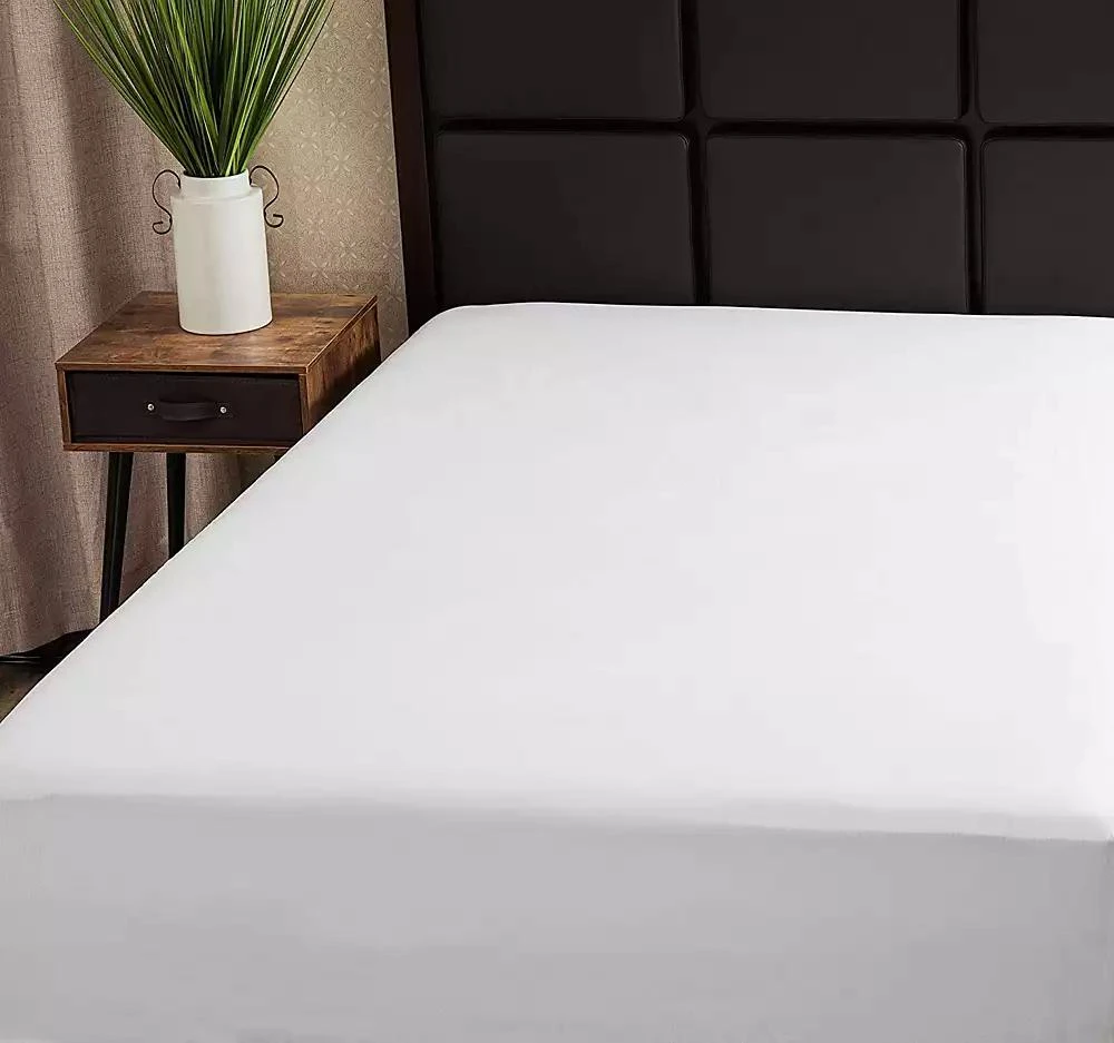 商品Micropuff|Soft and Smooth Microfiber Fitted Sheet - Allergy Protective - 95 GSM - King Size,价格¥194,第1张图片