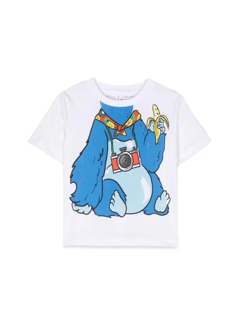 商品Stella McCartney|T-shirt Mc Body Chimpanzee,价格¥595,第1张图片