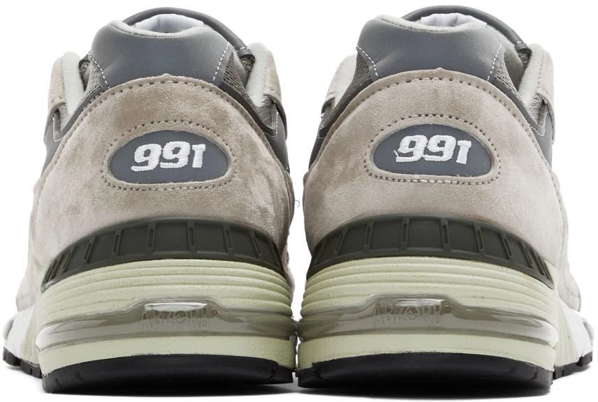 商品New Balance|Gray Made In UK 991 Low-Top Sneakers,价格¥1721,第2张图片详细描述