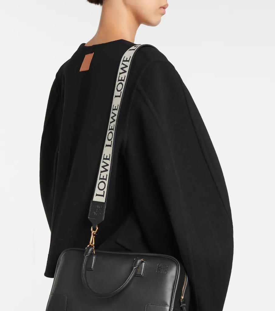 商品Loewe|Anagram leather-trimmed bag strap,价格¥3971,第4张图片详细描述