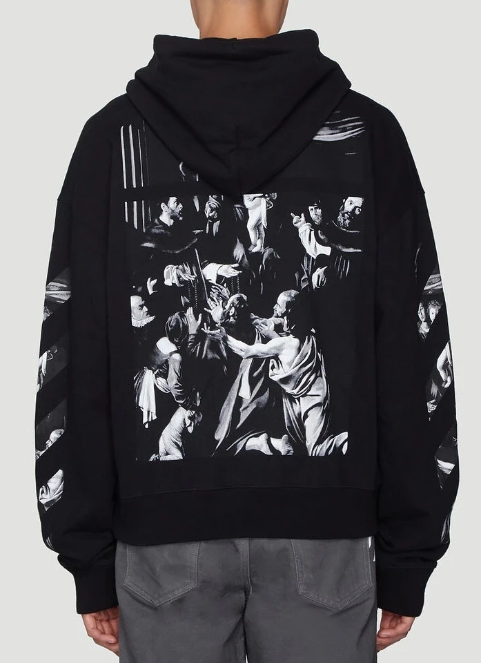商品【商品预售7天】 Off-White|Off-White 男士针织毛衣 OMBB037S20E300051088 黑色,价格¥2315,第6张图片详细描述