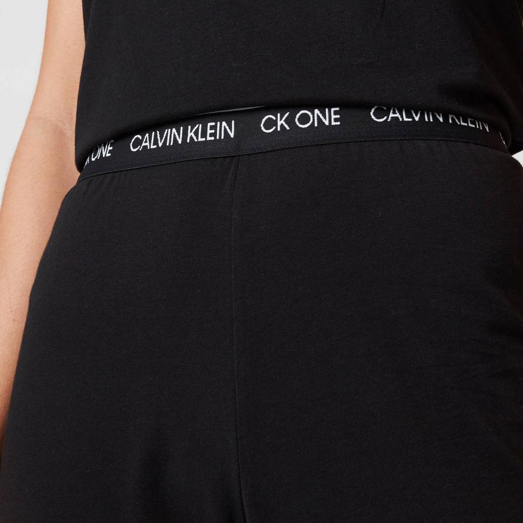 Calvin Klein Women's Logo Sleep Pants - Black商品第4张图片规格展示