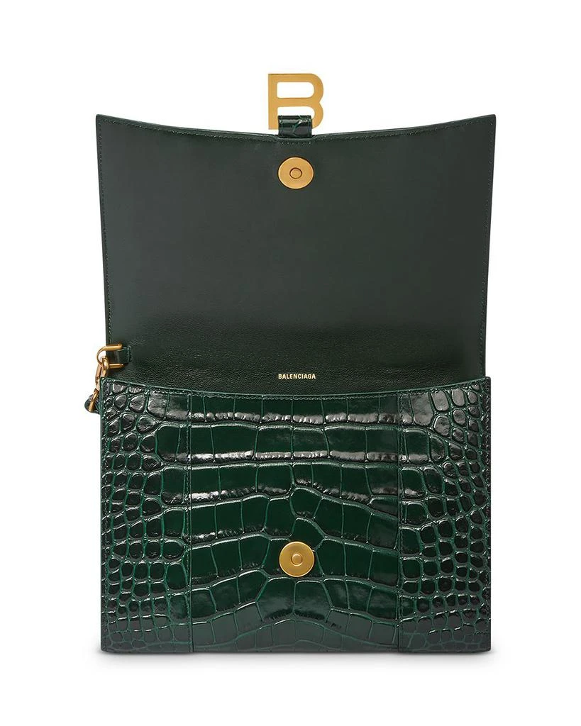 Hourglass Croc Embossed Gusset Pouch 商品