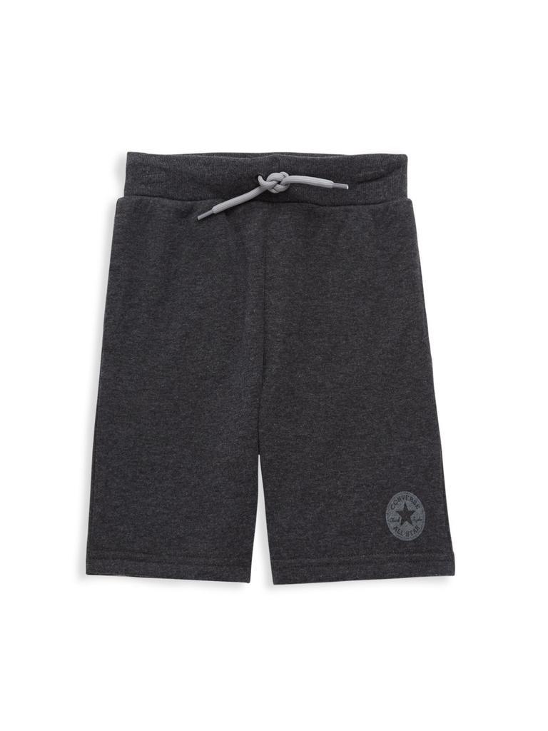 商品Converse|Little Boy's Heathered Logo Shorts,价格¥126,第1张图片