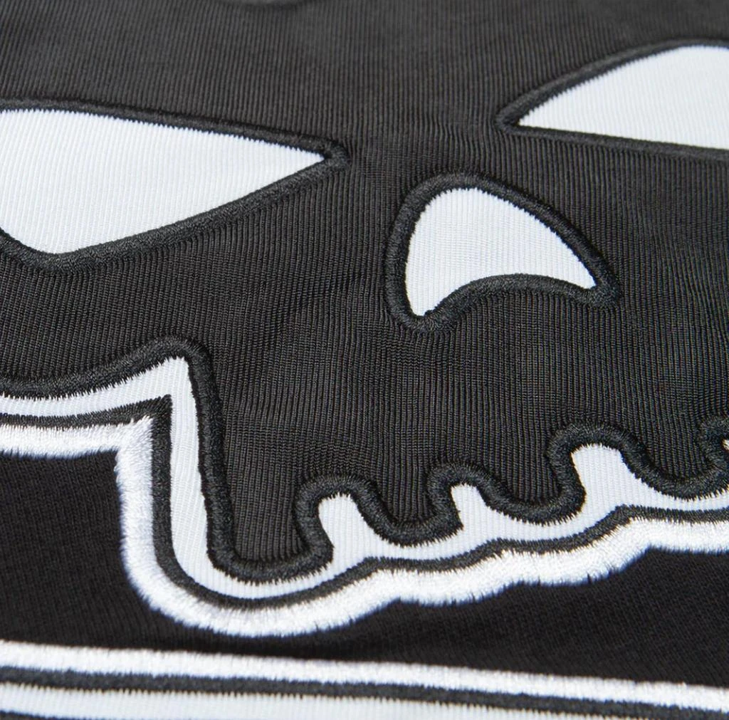 商品Cookies|Men's Crusaders Long Sleev Knit Jersey In Black White,价格¥399,第4张图片详细描述