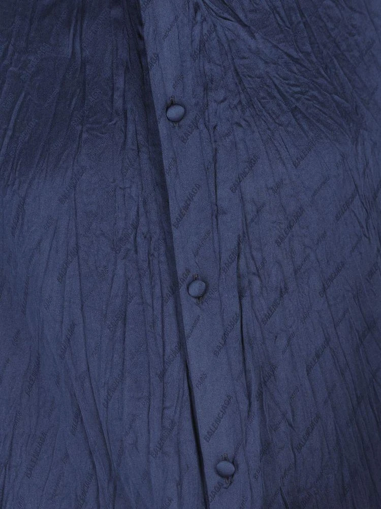 商品Balenciaga|Balenciaga women's blue other materials cardigan,价格¥9775,第2张图片详细描述