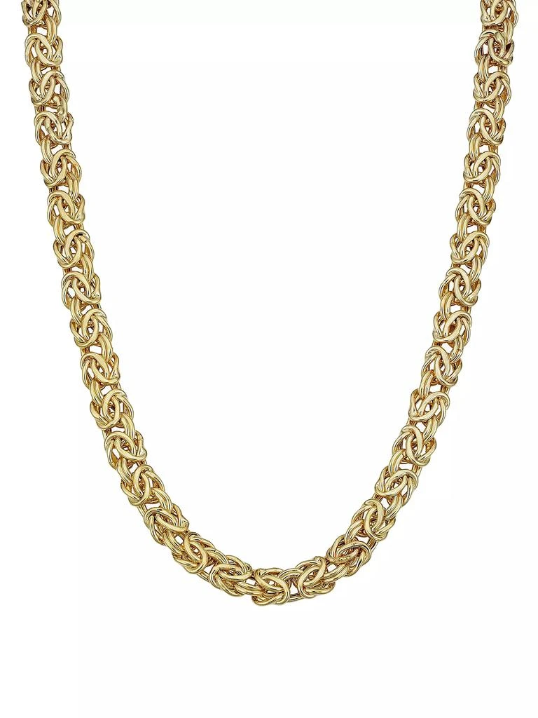 商品Oradina|14K Yellow Gold Byzantine Necklace,价格¥12071,第1张图片