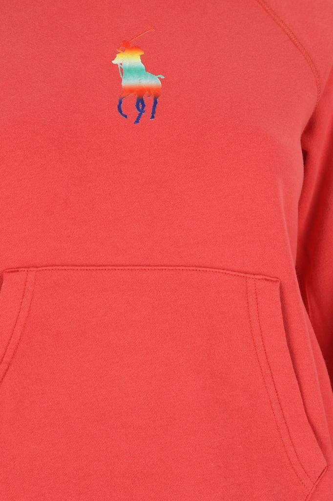 商品Ralph Lauren|Red cotton blend sweatshirt  Nd Polo Ralph Lauren Donna,价格¥1403,第5张图片详细描述