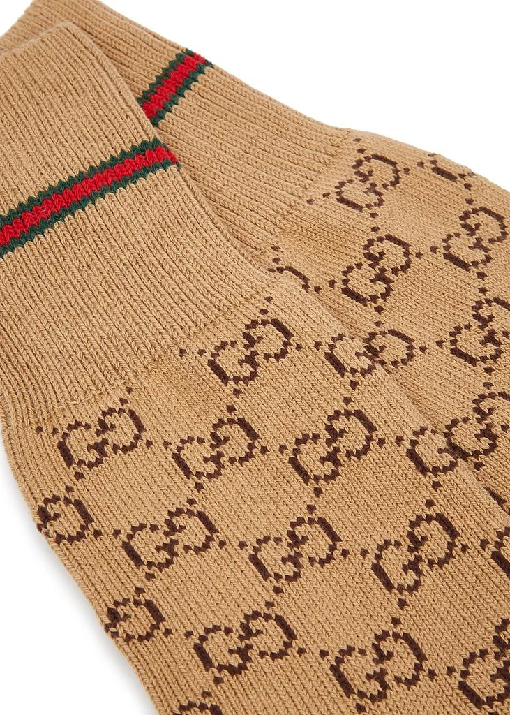商品Gucci|GG-intarsia cotton-blend socks,价格¥1539,第2张图片详细描述