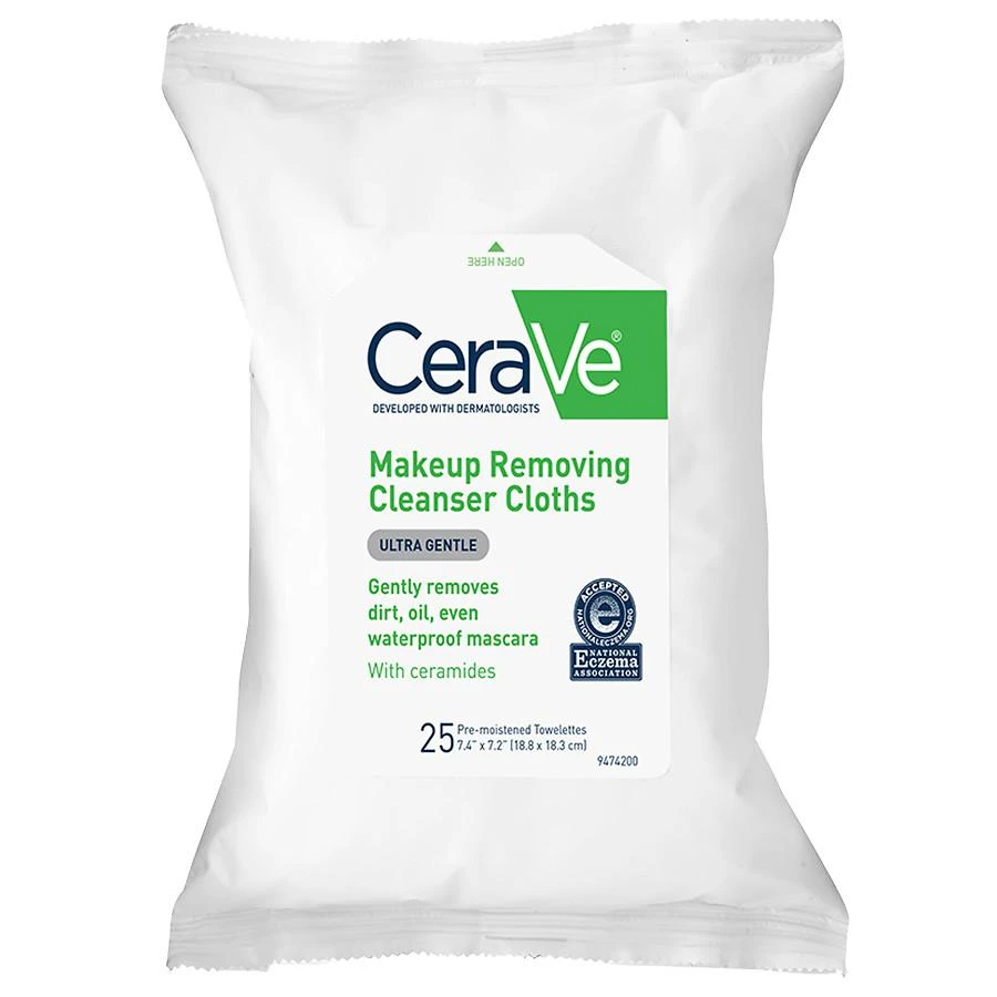 商品CeraVe|卸妆清洁湿巾无香料,价格¥79,第1张图片