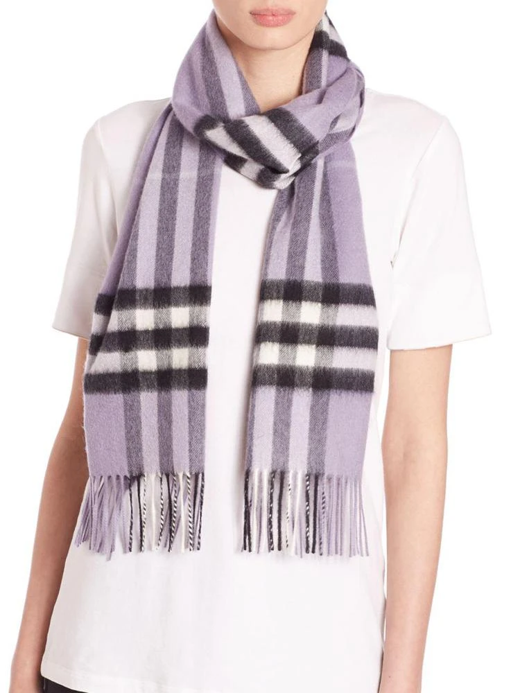 商品Burberry|Giant Check Cashmere Scarf,价格¥3525,第1张图片