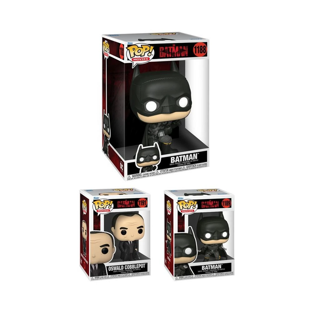 商品Funko|POP Movies The Batman Collectors Set The Batman Oswald Cobblepot The Penguin with Possible Chase Variant Jumbo 10" Batman,价格¥428,第2张图片详细描述