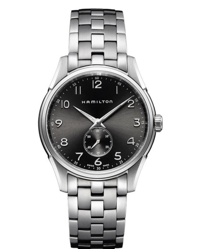 商品Hamilton|Hamilton Jazzmaster Thinline Small Second Quartz Men's Watch H38411183,价格¥3768,第1张图片