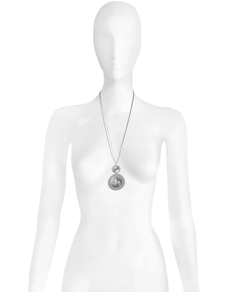 商品Rosato 洛萨朵|Sterling Silver Peace & Signature Charm Long Necklace,价格¥1619,第2张图片详细描述