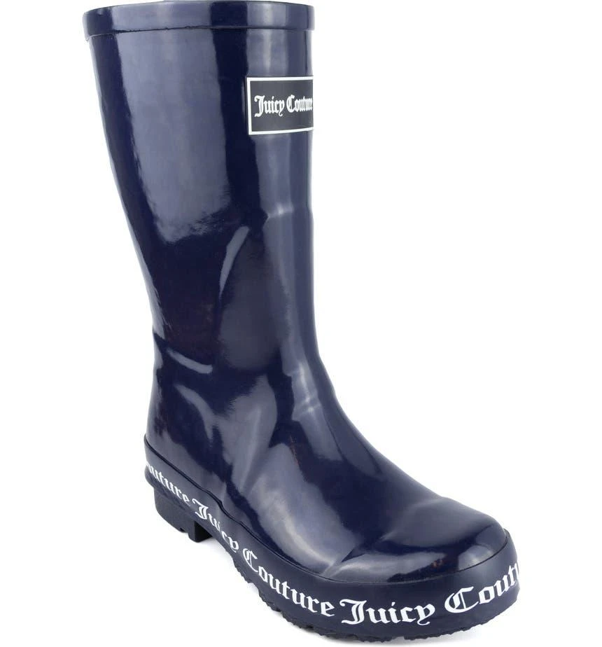 商品Juicy Couture|Totally Waterproof Fashion Logo Rainboot,价格¥262,第1张图片