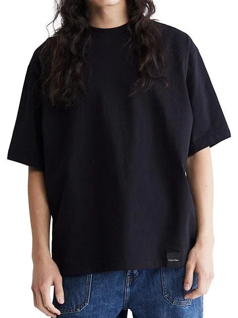 商品Calvin Klein|Standards Cotton Crewneck T-Shirt,价格¥159,第1张图片