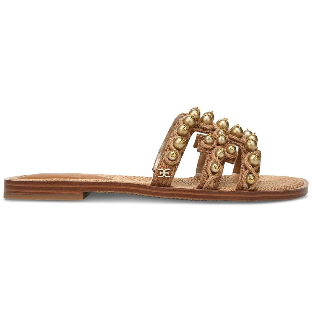 Sam Edelman Womens Bay Cut-Out Slip On Slide Sandals 商品