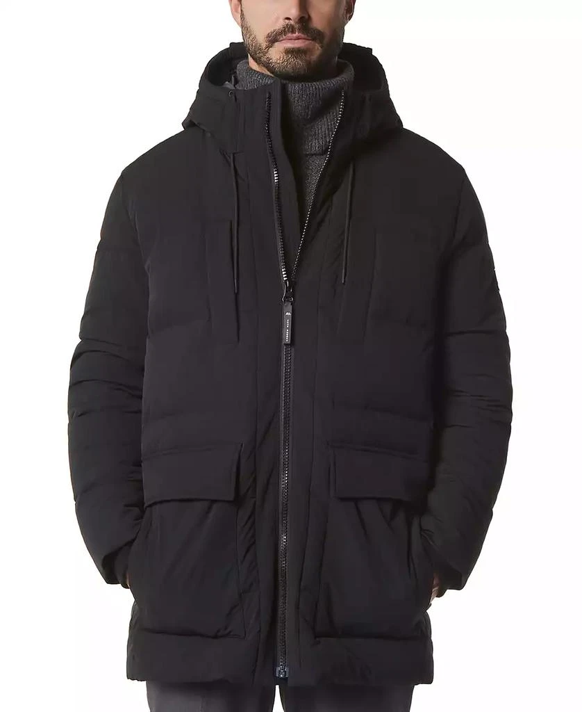 商品Marc New York by Andrew Marc|Men's Silverton Crinkle Down Parka with Top Stitching,价格¥1060,第5张图片详细描述