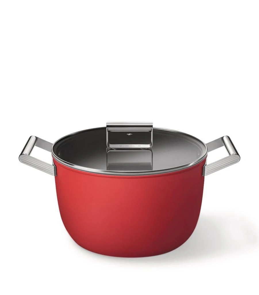 商品Smeg|50s Style Casserole Pan with Lid (38cm),价格¥1267,第4张图片详细描述