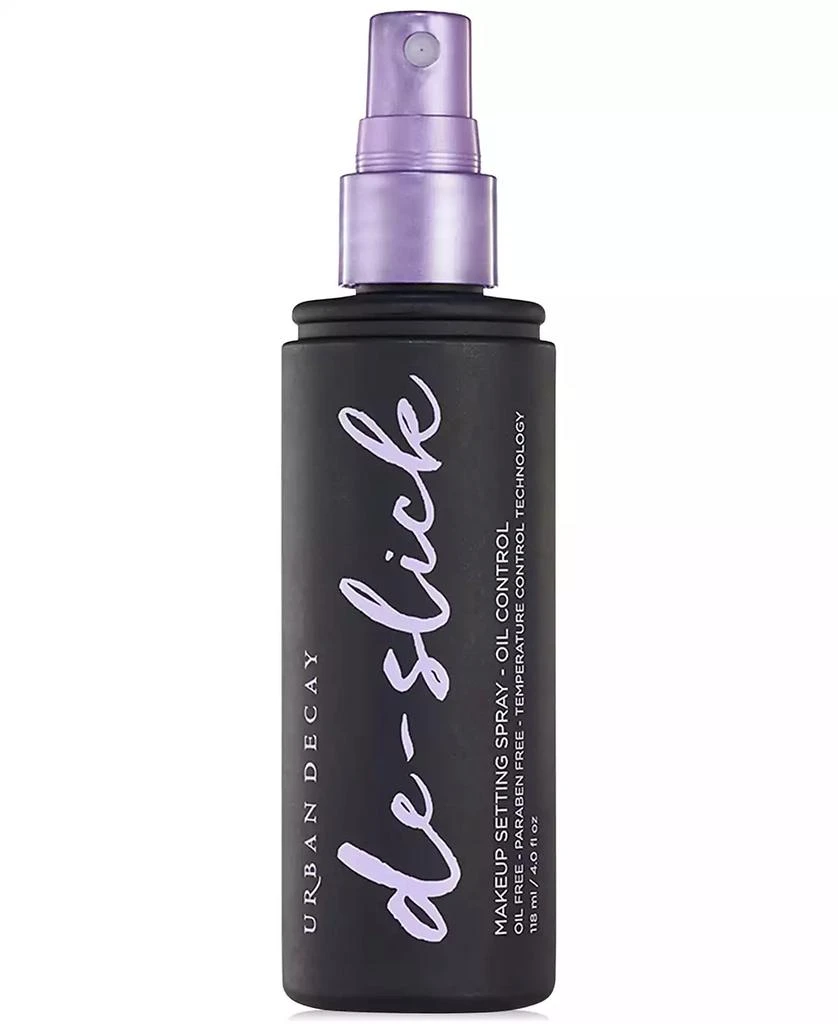 商品Urban Decay|De-Slick Oil Control Mattifying Makeup Setting Spray, 4-oz.,价格¥271,第4张图片详细描述