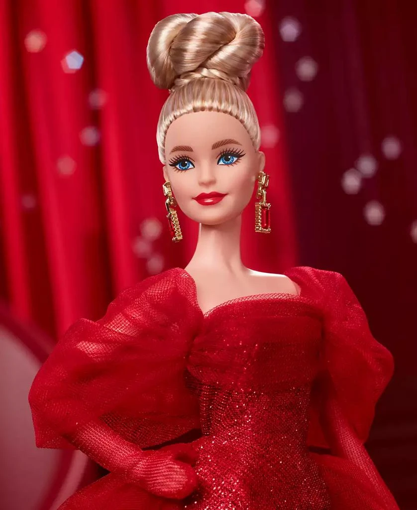 商品Barbie|Mattel 80th Anniversary Barbie Doll,价格¥431,第5张图片详细描述