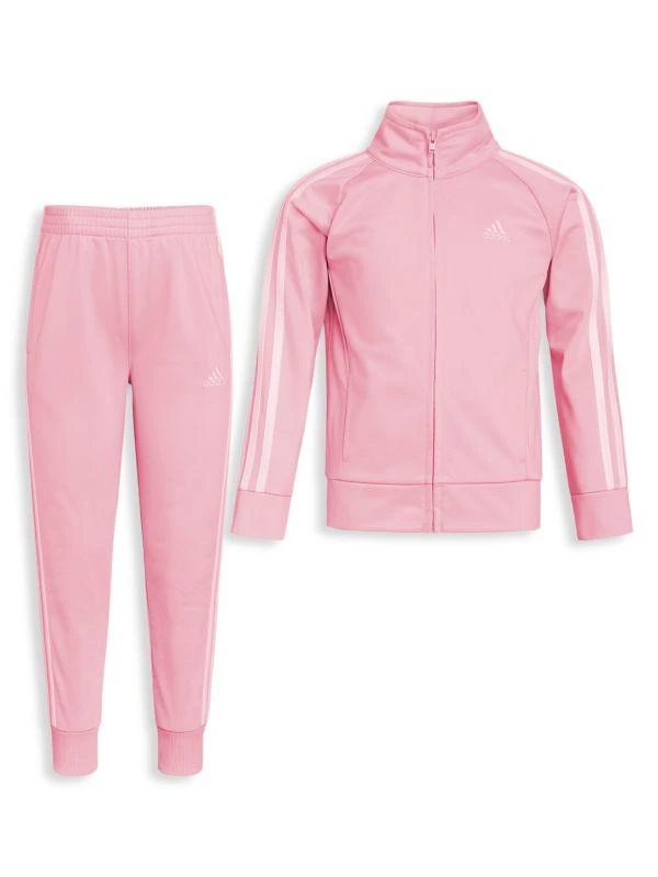 商品Adidas|Little Girl's 2-Piece Logo Tracksuit,价格¥276,第1张图片