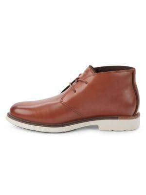 Leather Chukka Boots商品第4张图片规格展示