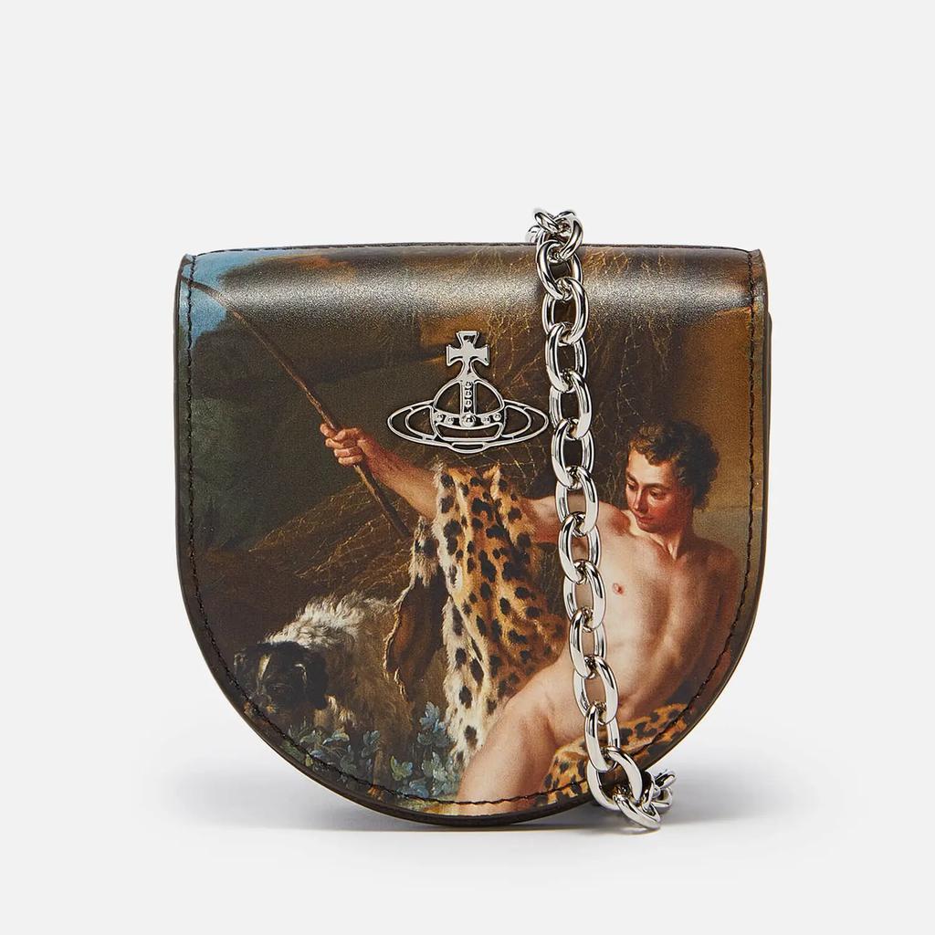 商品Vivienne Westwood|Vivienne Westwood Nano Fisherman Leather Cross Body Bag,价格¥2582,第1张图片